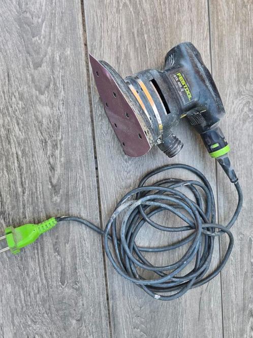 Festool DTS 400 Q delta schuurmachine - Gebruikt, Doe-het-zelf en Verbouw, Gereedschap | Schuurmachines, Gebruikt, Vlakschuurmachine