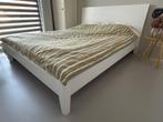Ikea bed 160x200 met lattenbodem, Huis en Inrichting, Ophalen, Gebruikt, Wit, Tweepersoons