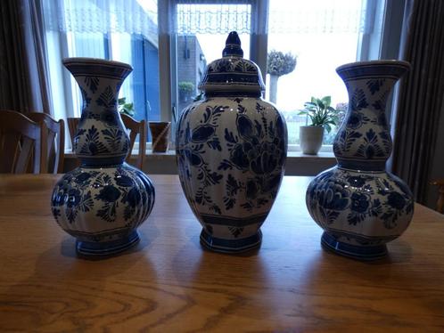 Delfts blauw kaststel, Antiek en Kunst, Antiek | Vazen, Ophalen