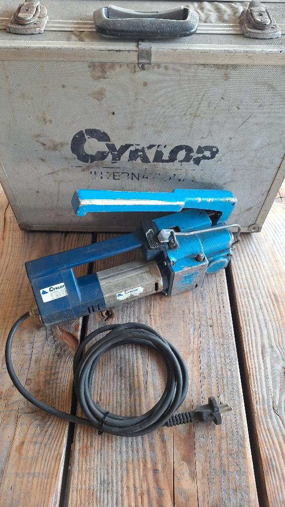 Cyklop strapping machine omsnoerings apparaat. 230volt, Auto diversen, Autogereedschap, Gebruikt, Ophalen of Verzenden