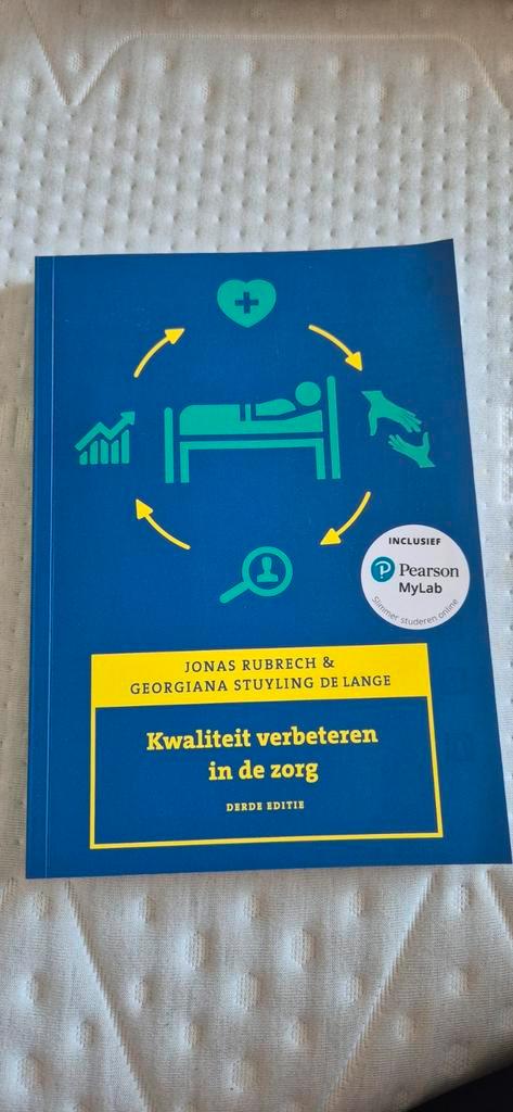 Kwaliteit verbeteren in de zorg, 3e editie met MyLab NL, Boeken, Schoolboeken, Zo goed als nieuw, Nederlands, Overige niveaus