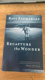 Ravi Zacharias Recapture the wonder, Boeken, Ophalen of Verzenden, Gelezen