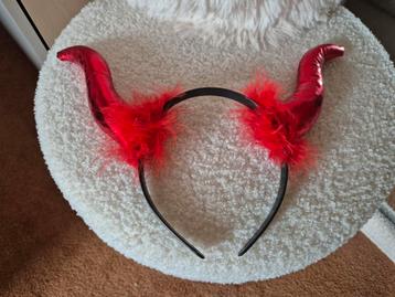 Diadeem duivels hoorntjes halloween beschikbaar voor biedingen