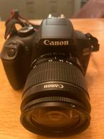 Canon EOS 1300D met tas, Audio, Tv en Foto, Fotocamera's Digitaal, Spiegelreflex, Canon, Ophalen of Verzenden, Zo goed als nieuw