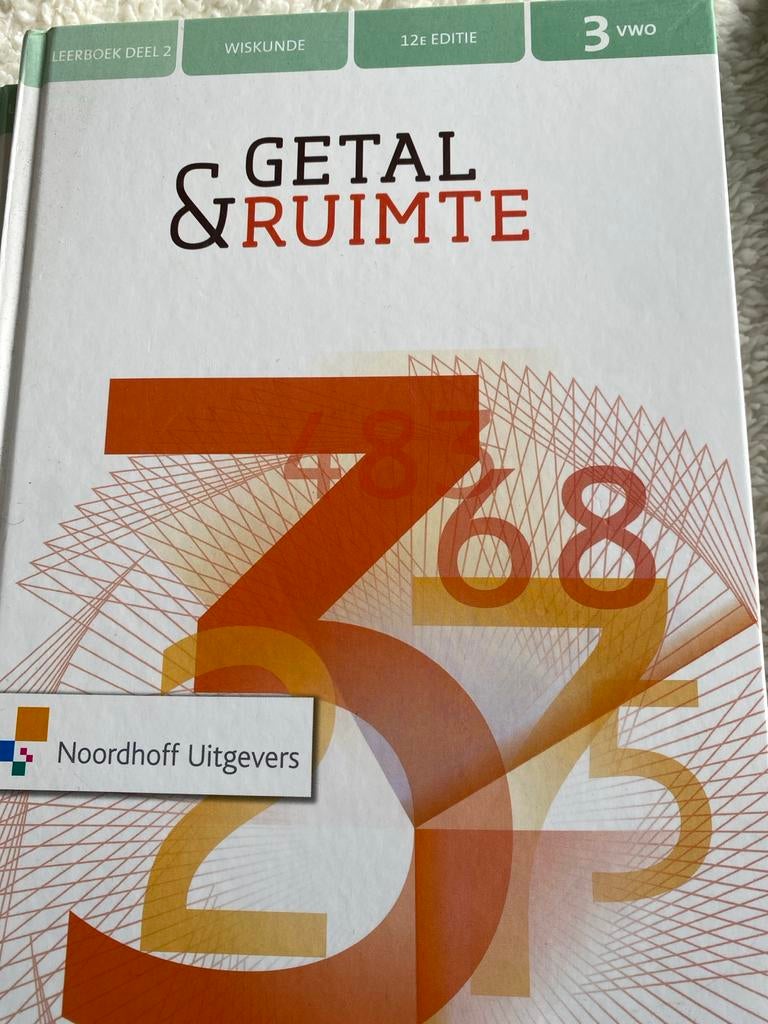Wiskunde boek Getal & Ruimte, Ophalen of Verzenden, Gelezen, VWO