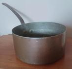 Antieke koperen pan met initialen., Ophalen of Verzenden