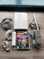 Wii Console + Just Dance + Controllers, Ophalen of Verzenden, Gebruikt, Met 2 controllers, Met games