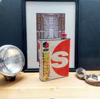 ELF Olieblik Olie blik 2L vintage Oilcan Mancave Garage, Verzenden, Gebruikt, Auto's