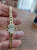 Gouden dames horloge, Sieraden, Tassen en Uiterlijk, Horloges | Dames, Overige merken, Polshorloge, Ophalen of Verzenden, Zo goed als nieuw