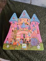 Djeco puzzel kasteel, Ophalen, 10 tot 50 stukjes, Gebruikt