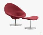 Pierre Paulin Globe fauteuil + ottoman Artifort jaren 60, Ophalen, Gebruikt, 75 tot 100 cm, Metaal