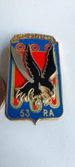 French Army 53e Regiment Artillerie Badge, Verzamelen, Embleem of Badge, Ophalen of Verzenden, Landmacht