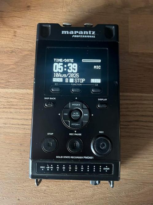 Marantz Professional PMD661 solid state Recorder, Hobby en Vrije tijd, Elektronica-componenten, Zo goed als nieuw, Ophalen of Verzenden