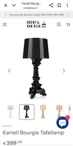 Design Kartell bourgie tafellamp zwart, Ferruccio Laviani, Huis en Inrichting, Lampen | Tafellampen, Ophalen, Kunststof, Barok brocante