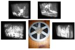 8mm film Bokswedstrijd - Little Rascals - zw/w - N8 60mtr --, Verzenden, 8mm film