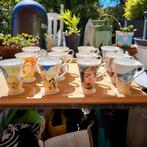 6 x The Bone art mokken, Huis en Inrichting, Keuken | Servies, Ophalen of Verzenden, Porselein, Overige stijlen, Kop(pen) en/of Schotel(s)