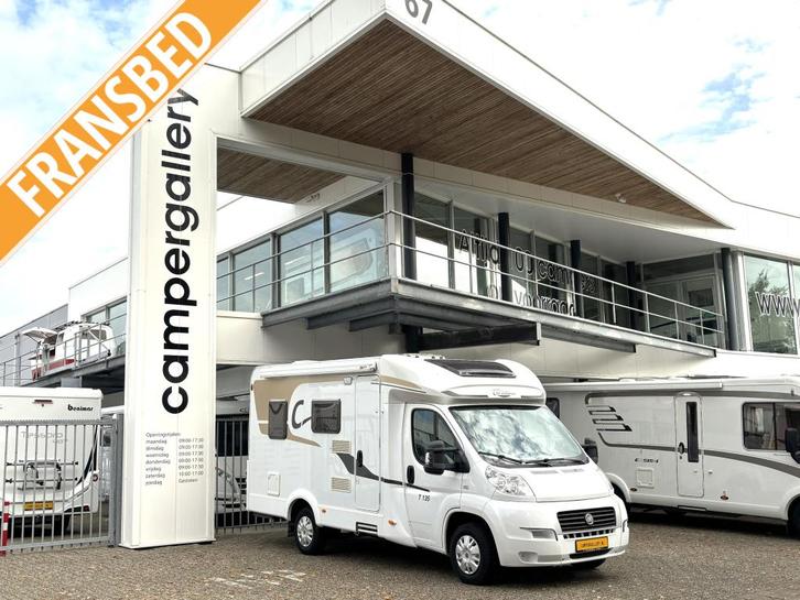 Carado T 135 FRANSBED COMPACT CAMPER LEVELSYSTEEM HEOSAFE, Caravans en Kamperen, Campers, Bedrijf, tot en met 3, Half-integraal