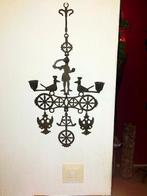 Antieke Byzantijnse kruis kandelaar., Antiek en Kunst, Ophalen, Koper of Brons