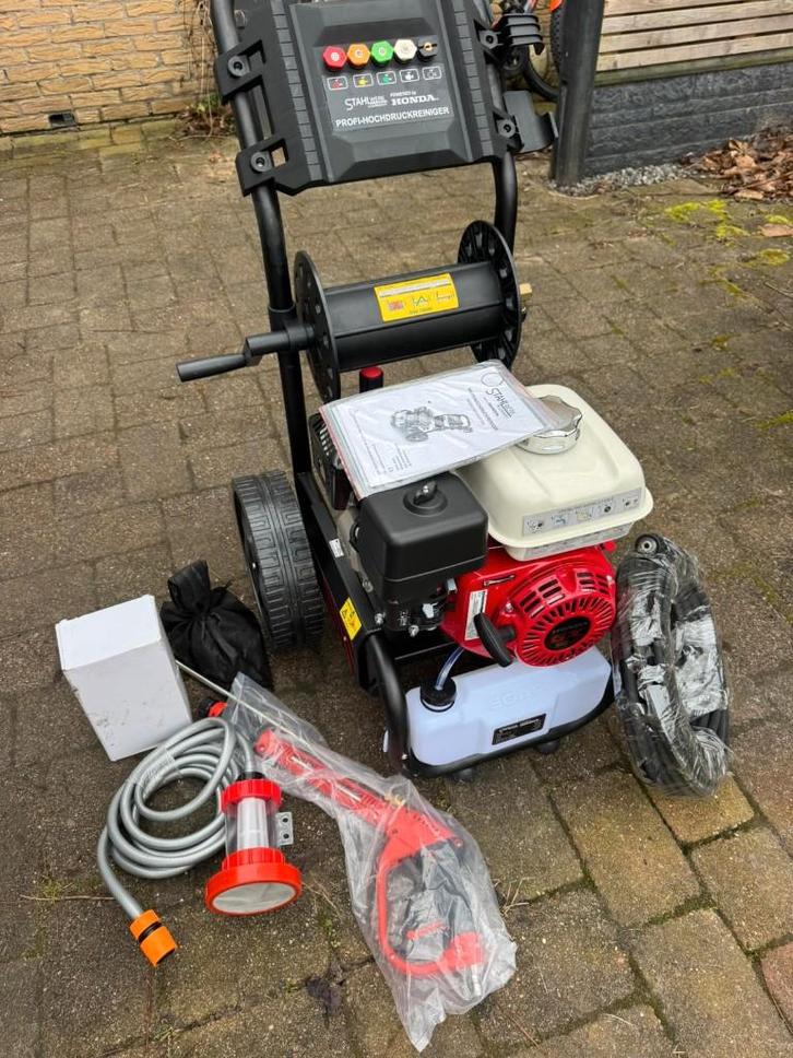 hoge druk reiniger, Tuin en Terras, Hogedrukreinigers, Nieuw, Benzine, Ophalen of Verzenden