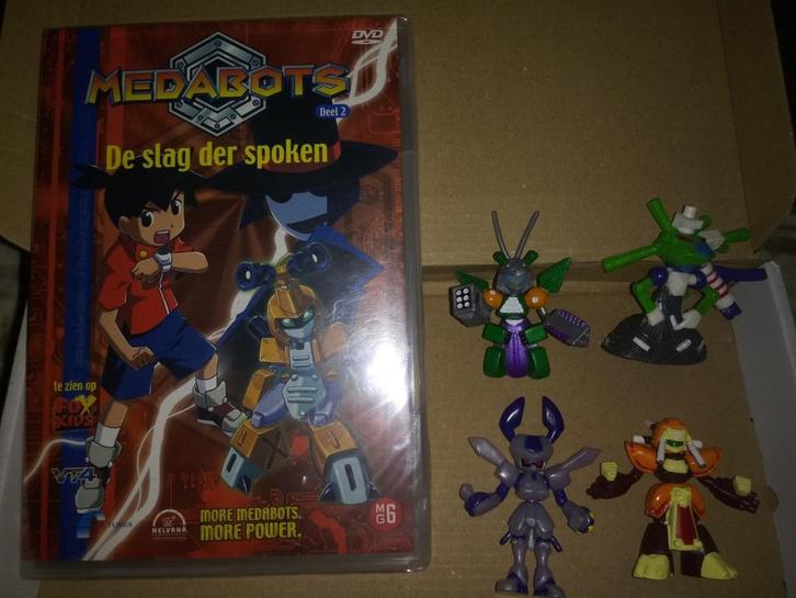 Medabots figuurtjes en DVD, Verzamelen, Poppetjes en Figuurtjes, Ophalen of Verzenden
