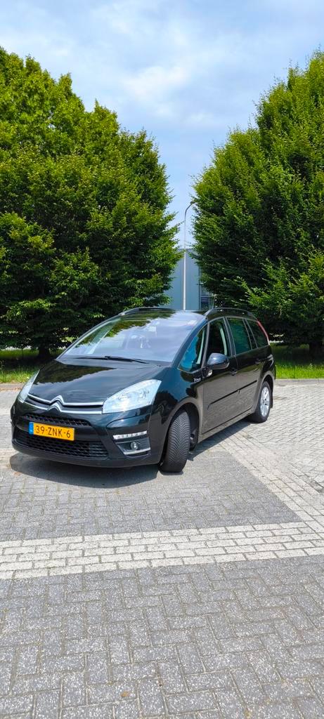 Citroën C4 (Grand) Picasso 1.6 VTI 2013 Zwart  APK Nieuw, Auto's, Citroën, Particulier, C4 (Grand) Picasso, ABS, Airbags, Airconditioning