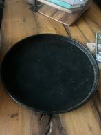 Rond metalen dienblad, Ophalen, Zo goed als nieuw, Rond, Metaal