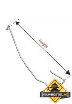 Dak haken rvs 100 stuks, Ophalen of Verzenden, Nieuw