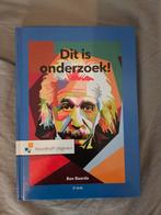 Dit is onderzoek! Ben Baarda, Boeken, Zo goed als nieuw, Ben Baarda, Alpha, HBO
