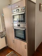 Inbouw kast met magnetron en oven combinatie, Ophalen, Gebruikt, Hete lucht, Inbouw