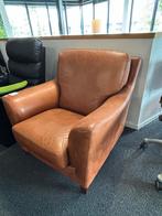 Lederen Fauteuil - Comfortabel en Stijlvol, Ophalen of Verzenden, Gebruikt, Leer, 75 tot 100 cm