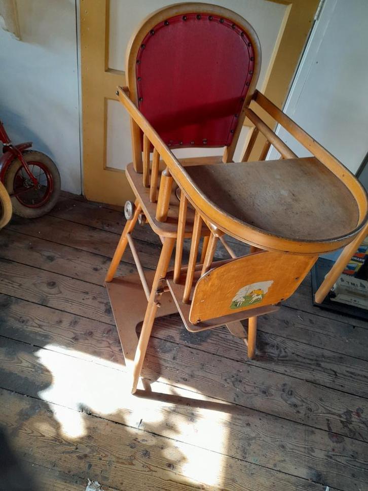 Kinderstoel antiek, Antiek en Kunst, Antiek | Meubels | Stoelen en Banken, Ophalen