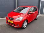 Seat Mii 1.0 Sport Dynamic 5D 44KW 2014 Rood, Auto's, Voorwielaandrijving, Stof, Zwart, 840 kg