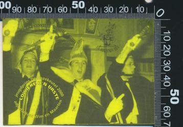 Sticker: De Hazekeutel - 2000 - Jeugdprins Lowieke den Urste beschikbaar voor biedingen