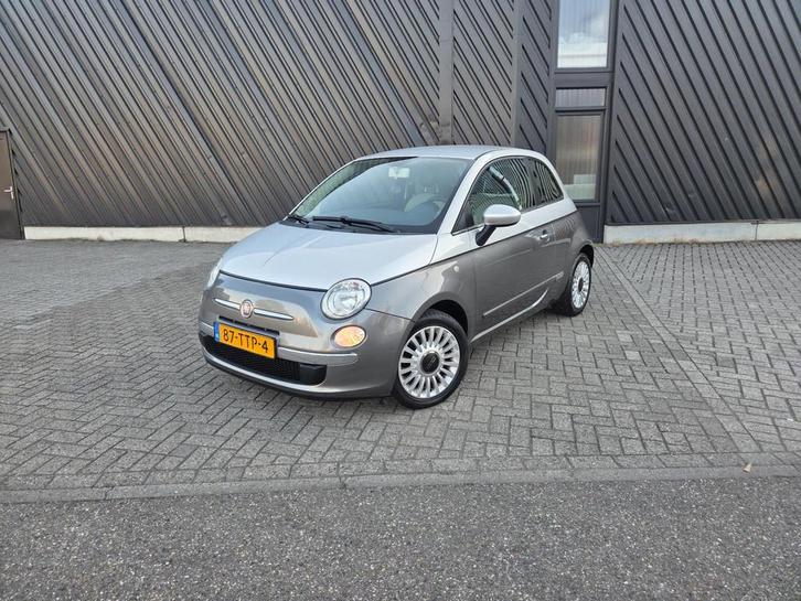 Fiat 500 1.2 BiColore Automaat, Auto's, Fiat, Bedrijf, Te koop, ABS, Airbags, Airconditioning, Centrale vergrendeling, Elektrische buitenspiegels