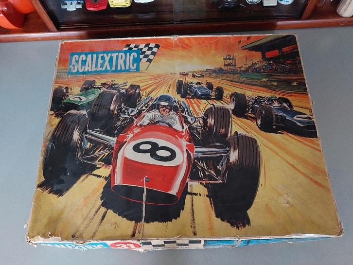 Oude Scalextric  Sports Set 31 racebaan, Kinderen en Baby's, Speelgoed | Racebanen, Gebruikt, Racebaan, Elektrisch, Overige merken