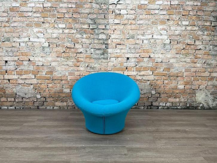Artifort Mushroom Big bij TheReSales, Huis en Inrichting, Fauteuils, Zo goed als nieuw, Metaal, Stof, 75 tot 100 cm, 75 tot 100 cm