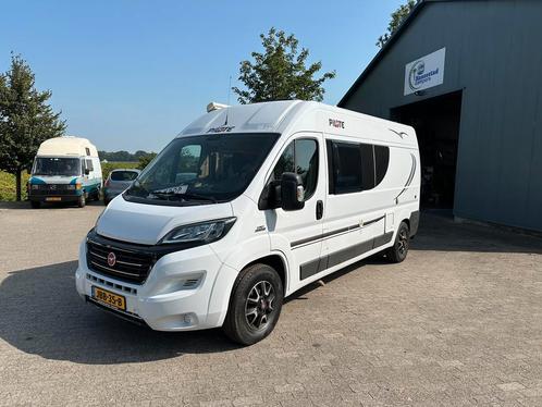 Pilote V600F/G Zonnepaneel, tv, Caravans en Kamperen, Campers, Bedrijf, tot en met 2, Buscamper of Camperbus, Pilote, Fiat, Diesel