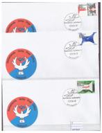 militaire veldpost 3 enveloppen 1994, Verzenden, Onbeschreven, Nederland