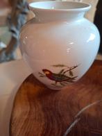 Royal Schwabap Vaasje met Vogel, Huis en Inrichting, Woonaccessoires | Vazen, Gebruikt, Wit, Aardewerk of Porselein, Ophalen of Verzenden