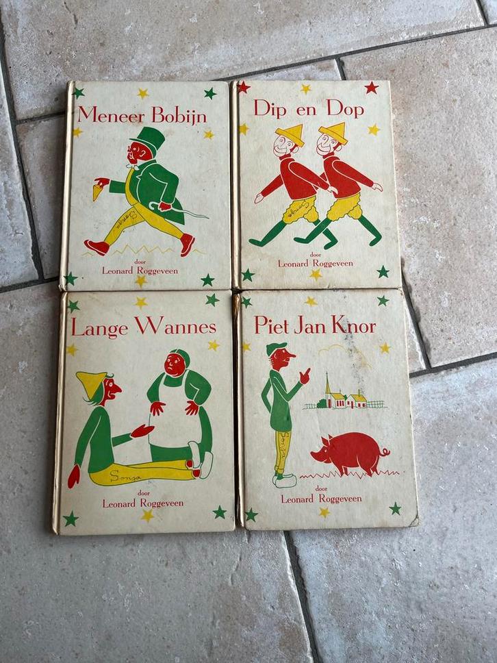 Leonard Roggeveen Kinderboeken - Set van 4, Boeken, Kinderboeken | Jeugd | onder 10 jaar, Gelezen, Sprookjes, Ophalen of Verzenden