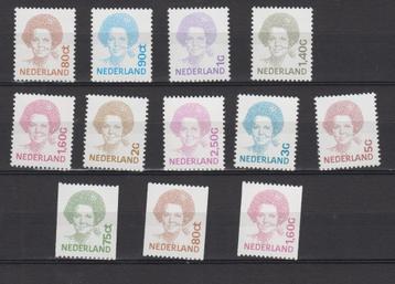 12 postfrisse zegels Beatrix  beschikbaar voor biedingen