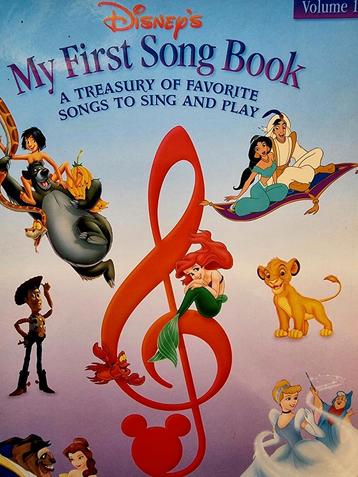 Disney's My first Song Book 1. Nieuwstaat ongebruikt.  beschikbaar voor biedingen