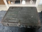 Vintage Legerkist / Opbergkist, Huis en Inrichting, Ophalen, Gebruikt, 100 tot 150 cm, 75 tot 100 cm