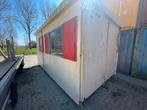 Kantoorunit met keukenblok en toilet, 5x3 meter bouwkeet, Ophalen of Verzenden