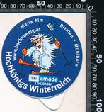 Sticker: Maria Alm - Dienten - Muhlbach, Ophalen of Verzenden