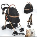 Zwarte hondenwagen nieuw in doos, Dieren en Toebehoren, Ophalen of Verzenden, Nieuw