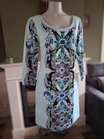 K-Design K Design mint groene jurk L mooie stenen gratis v, K-design, Verzenden, Maat 42/44 (L), Zo goed als nieuw