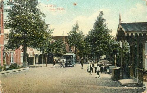 (304-208-013) Leiden Hooge Rijndijk, Verzamelen, Ansichtkaarten | Nederland, Zuid-Holland, Verzenden