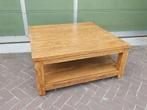Salontafel teakhout AnTeak 100x100cm, Ophalen, Gebruikt, 100 tot 150 cm, Teakhout