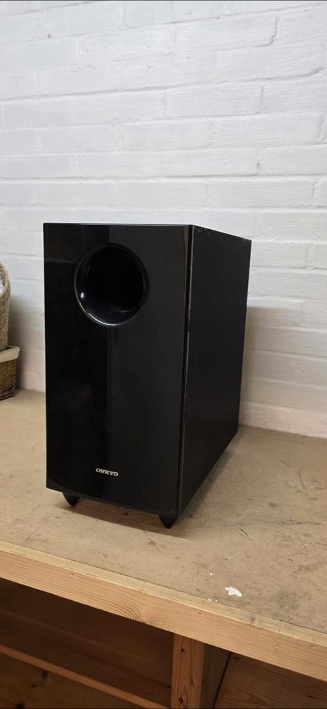 Onkyo SKW-358 Subwoofer - Krachtige Bass, Audio, Tv en Foto, Luidsprekers, Gebruikt, Subwoofer, 120 watt of meer, Ophalen